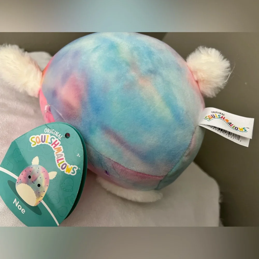Noe Sea Life Squad Squishmallows tie dye